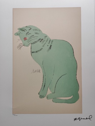 Andy warhol signierte - andy,