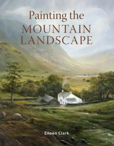 Painting the mountain - painting,