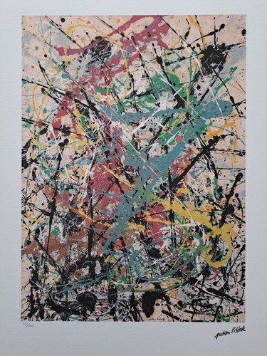 Jackson pollock signiert - jackson,