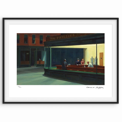 Edward hopper signiert - signiert,
