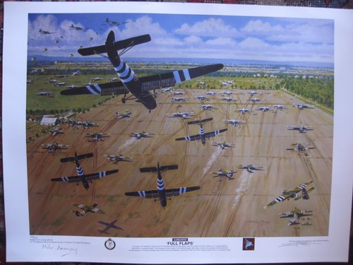 Arnhem battle gliders - arnhem, signed