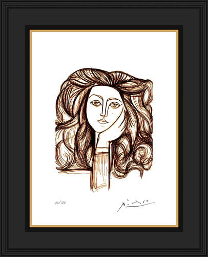 Picasso portrait francoise - portrait,