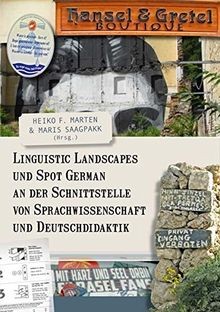 Linguistic landscapes und - landscapes, spot