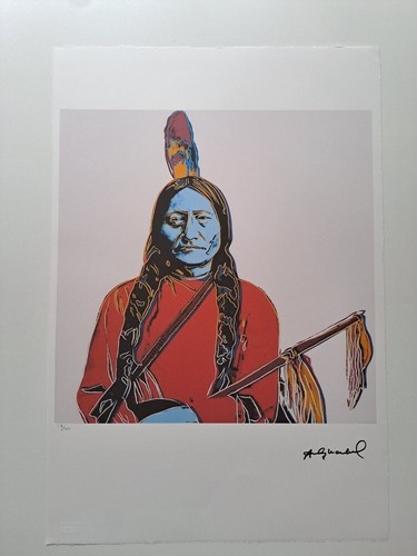 Andy warhol signiert sitting - andy,