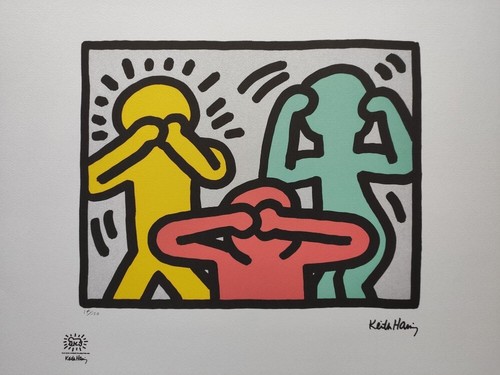 Keith haring signiert - haring,